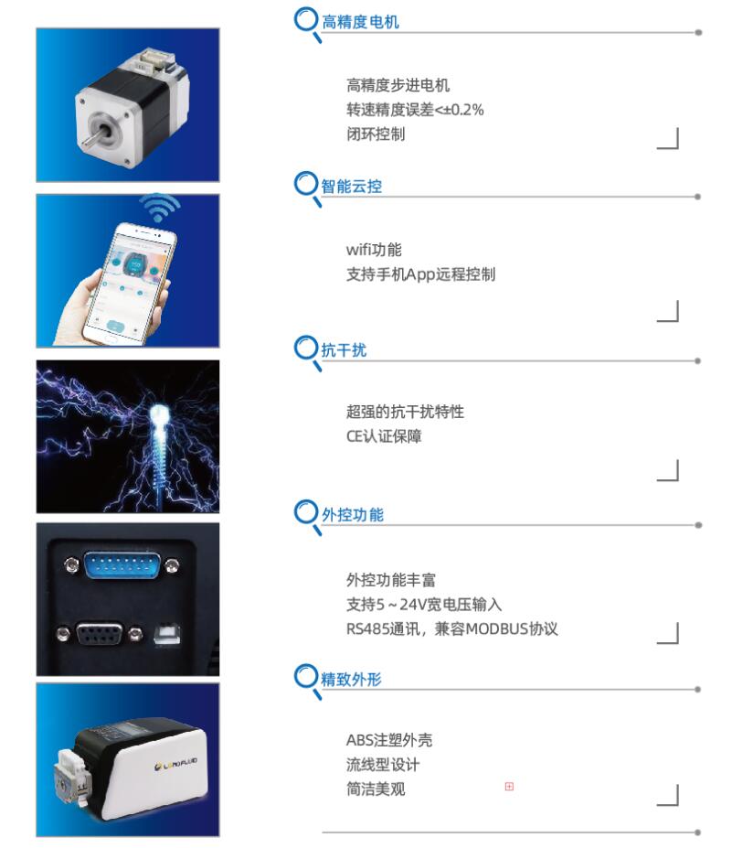 調(diào)速蠕動泵配用電機(jī)